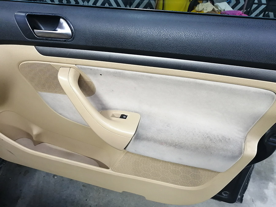 Volkswagen oto koltuk yıkama örneği