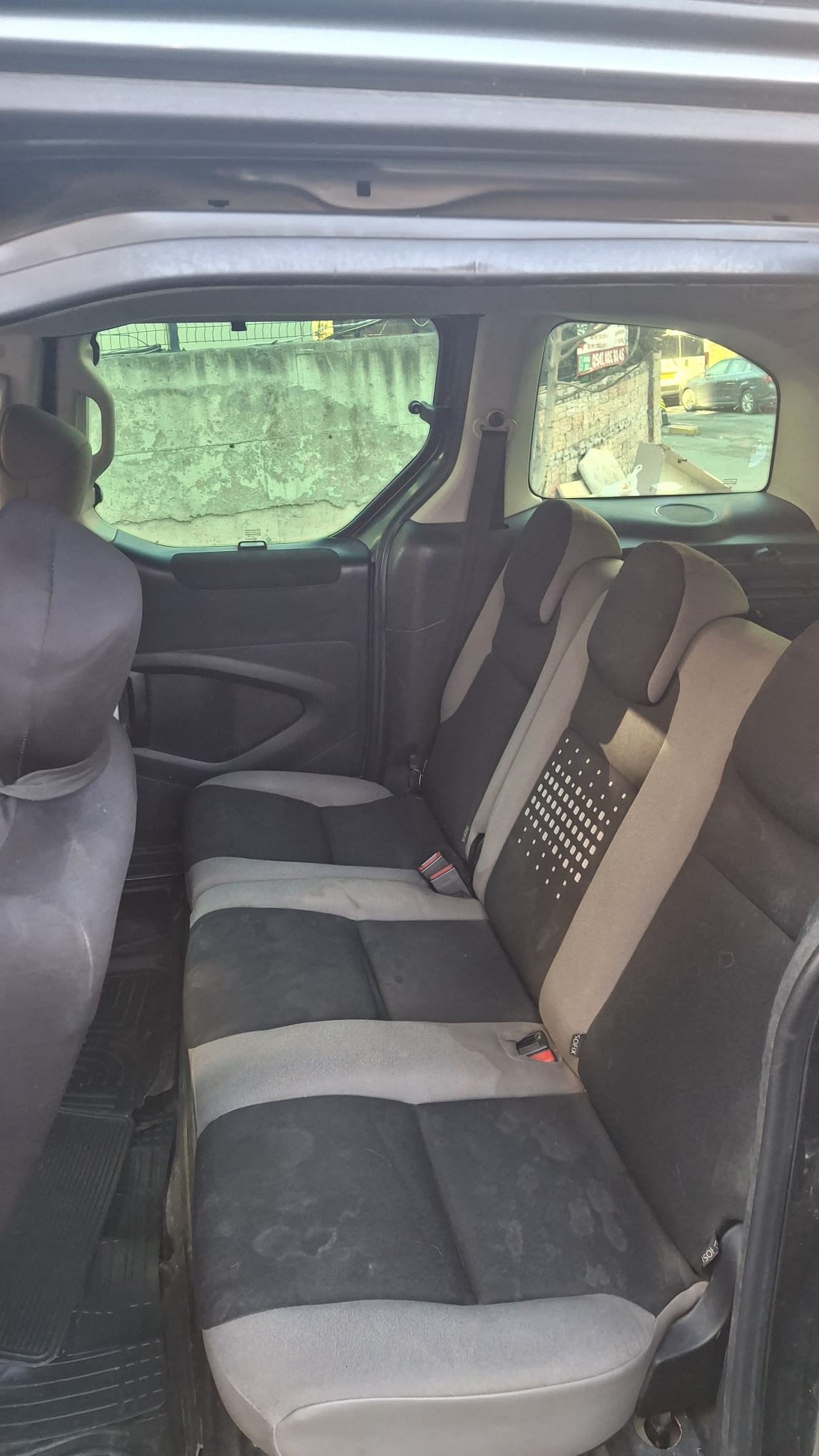 Citroen oto koltuk yıkama örneği