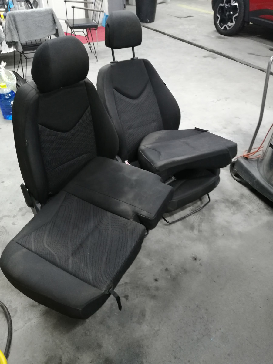 Peugeot oto koltuk yıkama örneği