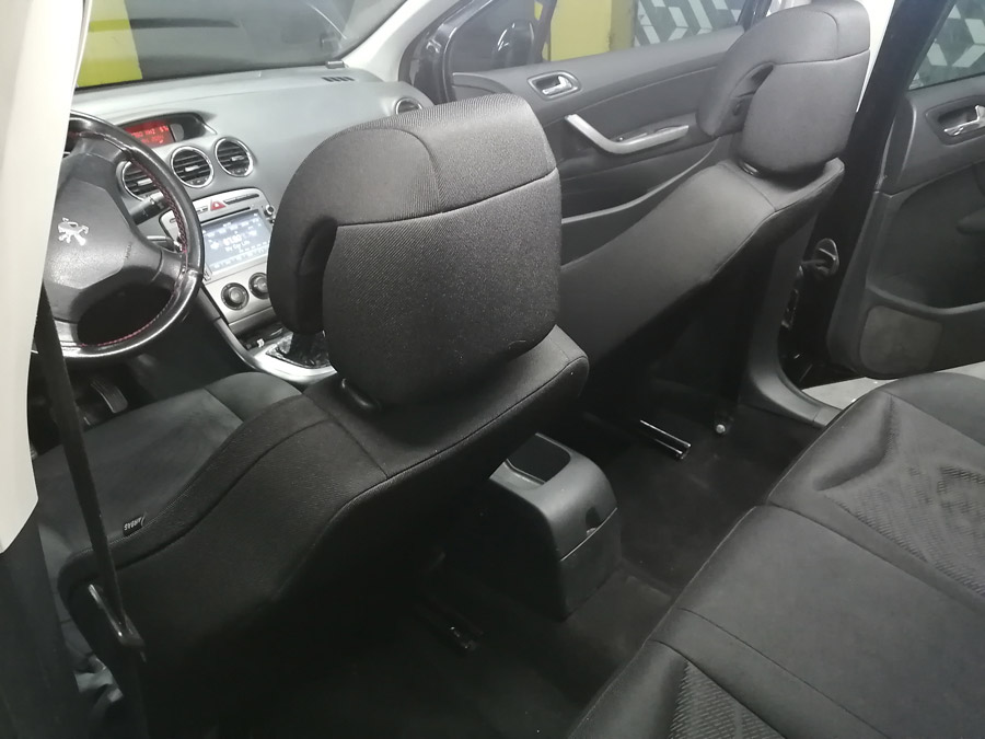 Peugeot oto koltuk yıkama örneği